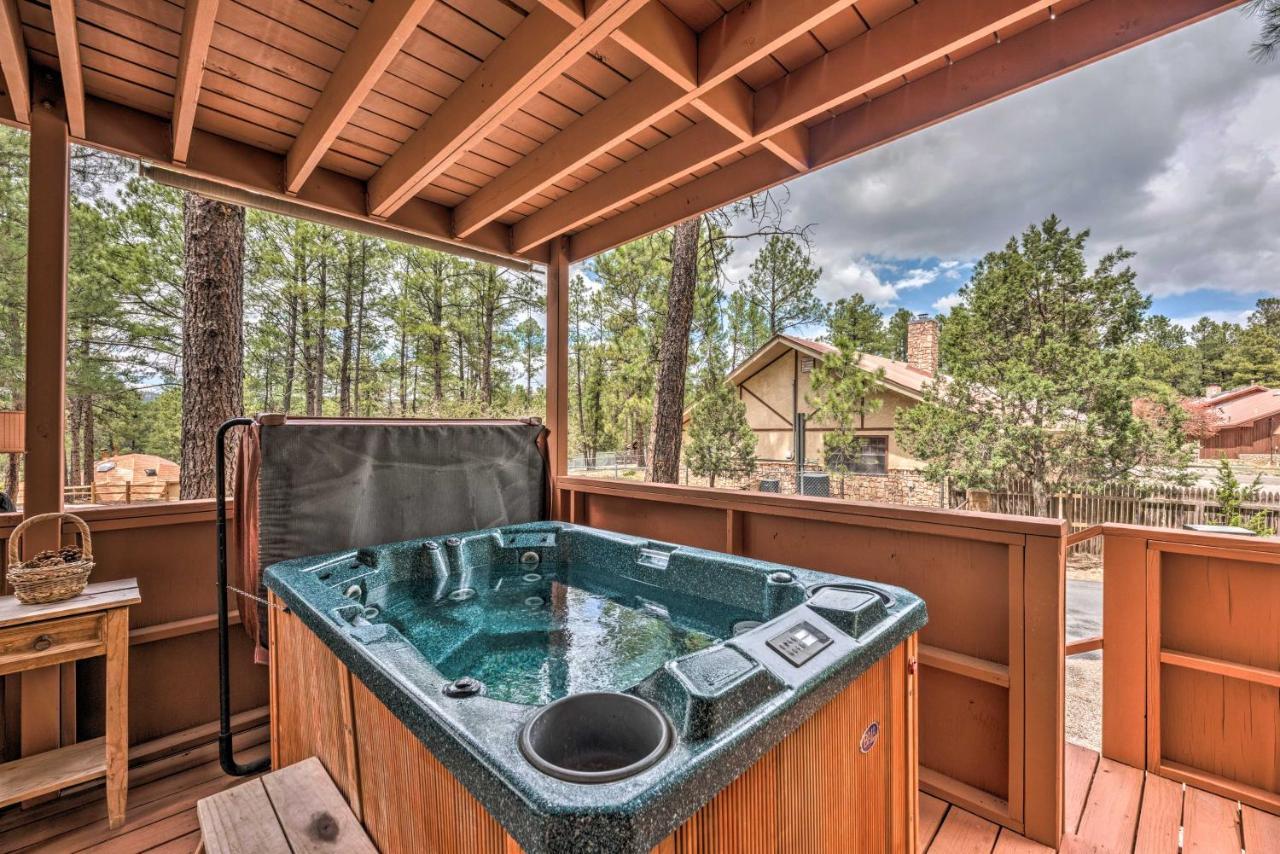 Condo With Hot Tub About 4 Miles To Ruidoso Winter Park! エクステリア 写真